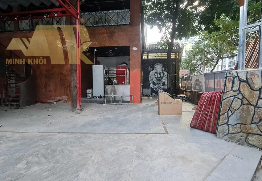 Sửa chữa quán cafe quận 8 - Lộ Thiên - Hình ảnh công trình - Xây dựng Minh Khôi