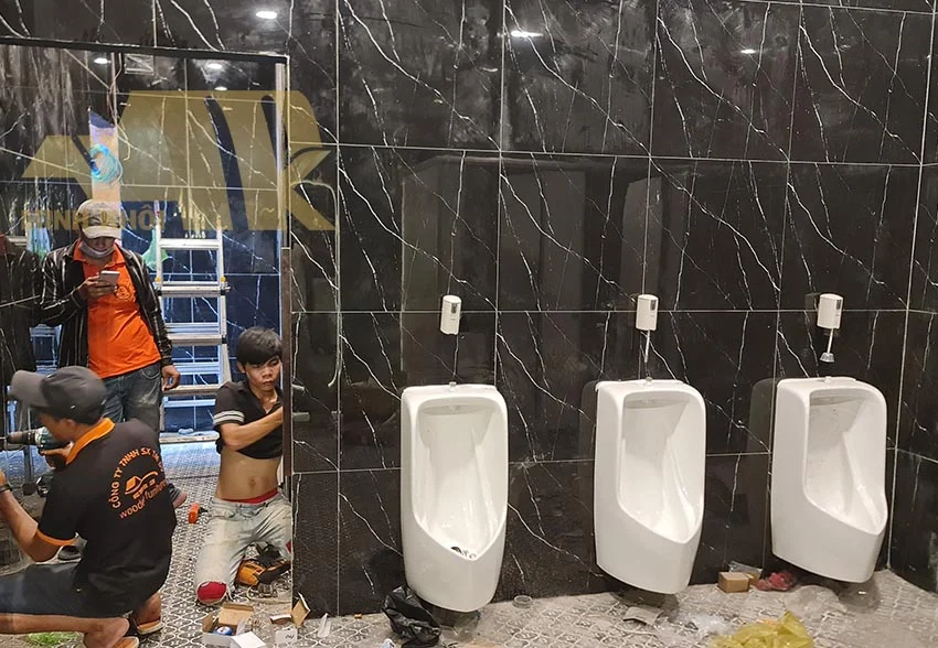 Sửa chữa quán cafe quận 8 - Lộ Thiên - Hình ảnh công trình - Xây dựng Minh Khôi