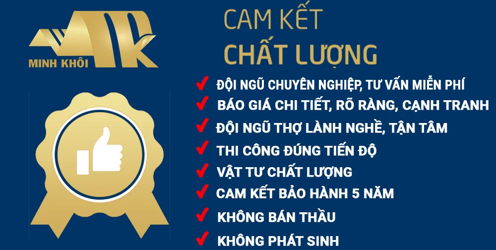 Giá xây dựng nhà của Xây Dựng Minh Khôi - Hình ảnh công trình - Xây dựng Minh Khôi