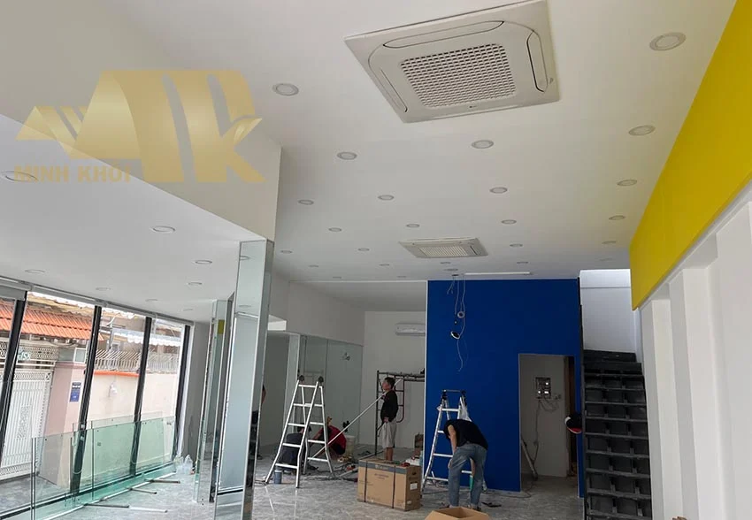 Thi công showrom Lilygroup CN 13 TP Thủ Đức - Hình ảnh công trình - Xây dựng Minh Khôi