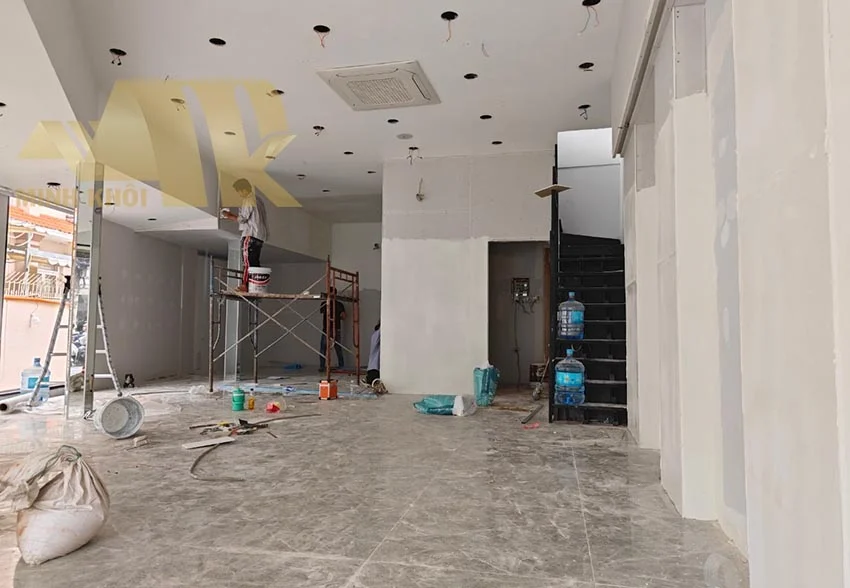 Thi công showrom Lilygroup CN 13 TP Thủ Đức - Hình ảnh công trình - Xây dựng Minh Khôi