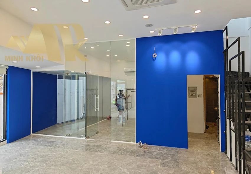 Thi công showrom Lilygroup CN 13 TP Thủ Đức - Hình ảnh công trình - Xây dựng Minh Khôi