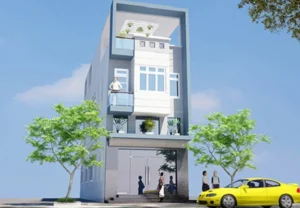 Mẫu nhà phố đẹp - Giải pháp công năng và không gian - Xây dựng Minh Khôi