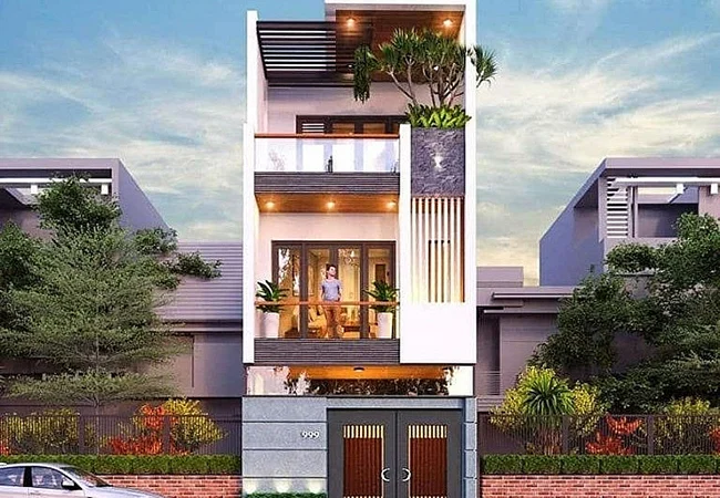 Những mẫu nhà phố đẹp 2026 khiến ai cũng phải thích thú - Hình ảnh công trình - Xây dựng Minh Khôi