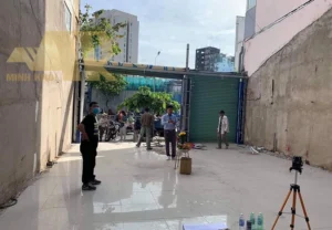 Thi công nhà khung thép BIDV - FAQ về công trình thực tế - Xây dựng Minh Khôi