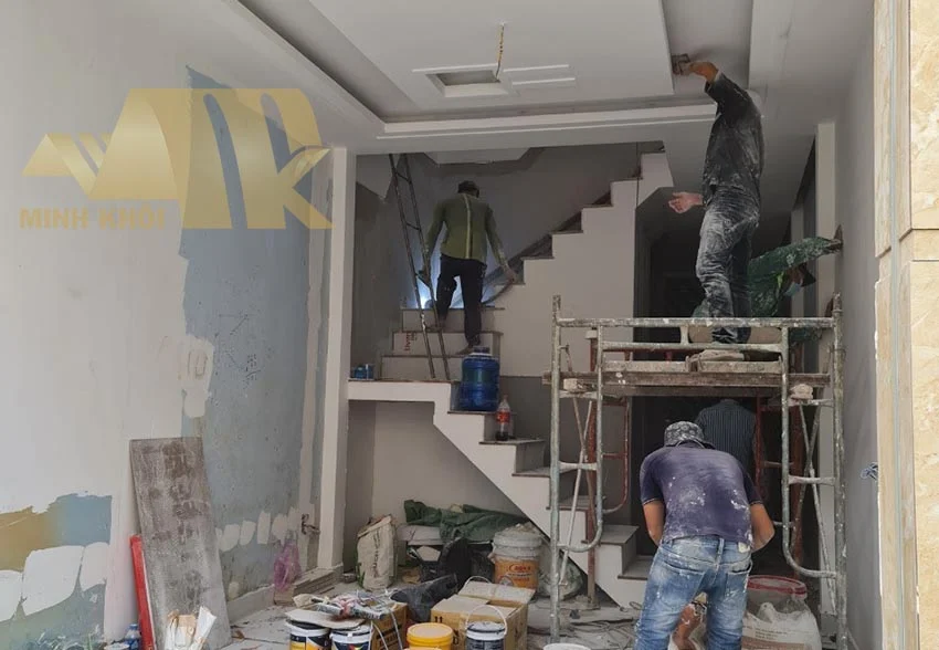 Sửa nhà giá rẻ TpHCM - Hình ảnh công trình - Xây dựng Minh Khôi
