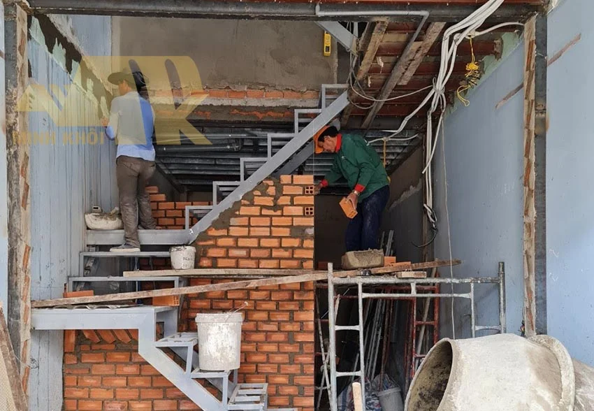 Sửa nhà giá rẻ TpHCM - Hình ảnh công trình - Xây dựng Minh Khôi