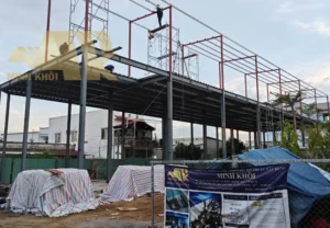 Giá xây dựng nhà của Xây Dựng Minh Khôi - Vật tư và tiêu chuẩn thi công - Xây dựng Minh Khôi