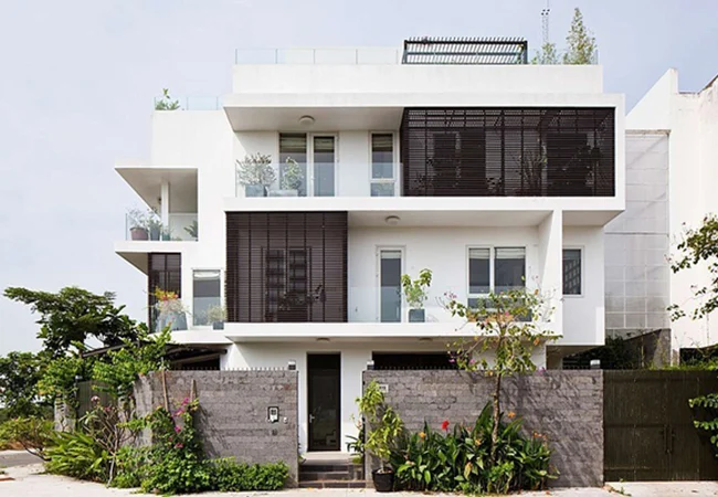 Mẫu biệt thự phố - Hình ảnh công trình - Xây dựng Minh Khôi
