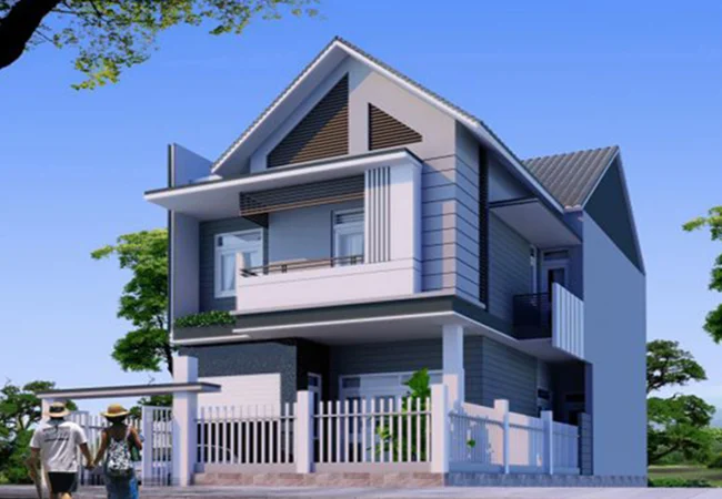 Mẫu biệt thự phố - Hình ảnh công trình - Xây dựng Minh Khôi